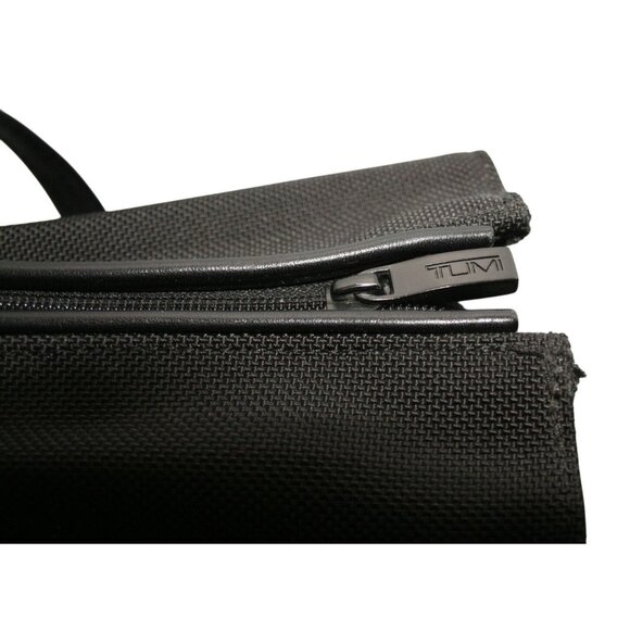 Tumi Alpha Black Nylon & Leather Briefcase Tote Bag 43010D3 Laptop Biz Travel - Picture 10 of 12